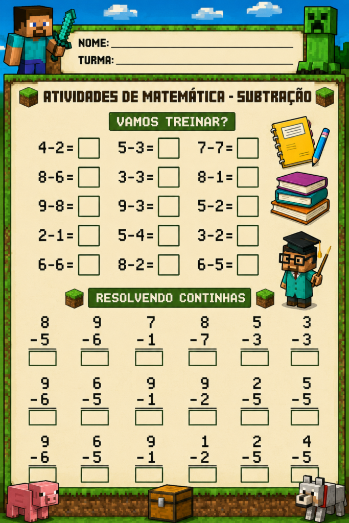 Atividades estilo Minecraft chatgpt image 1 de ago. de 2026, 17 01 06