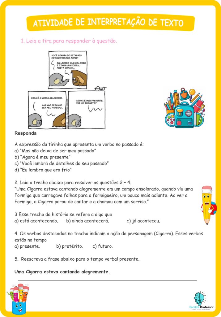 Interpretação de texto sem título 1