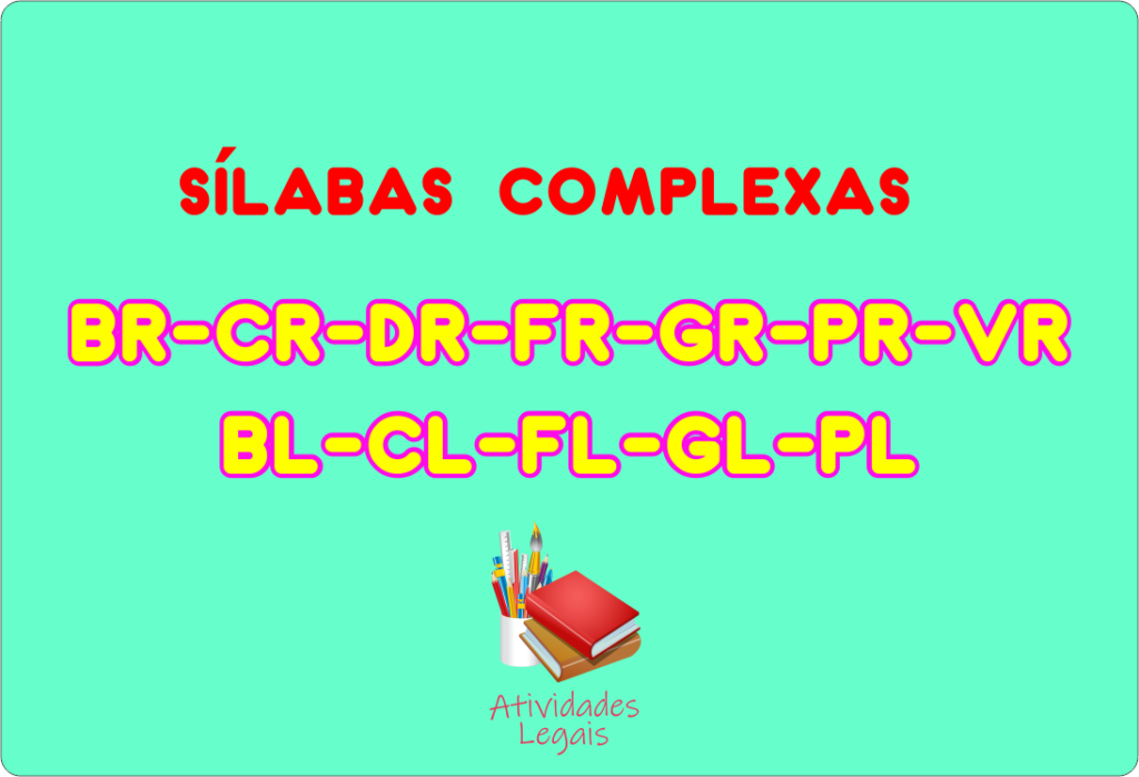 Atividade das silabas complexas 2º ano capa
